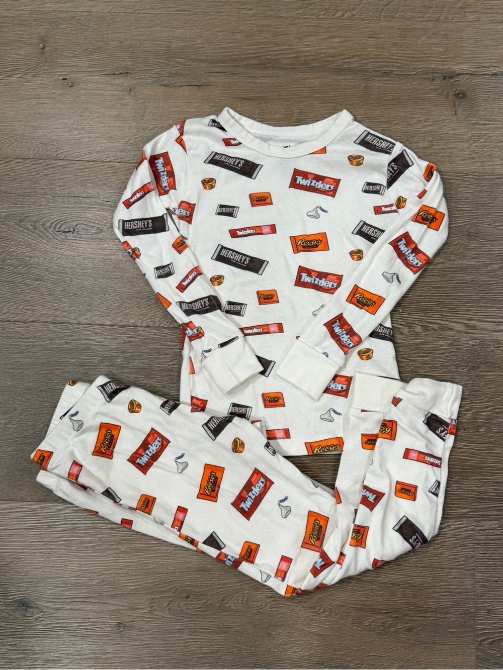Monica & Andy Halloween Candy Cotton Pajama Set Long Sleeve
